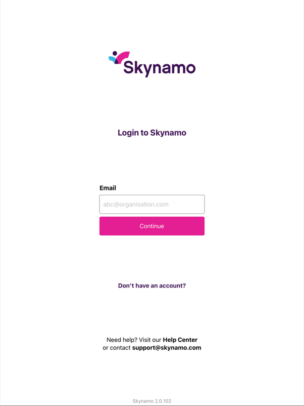 A screenshot of a login form

Description automatically generated