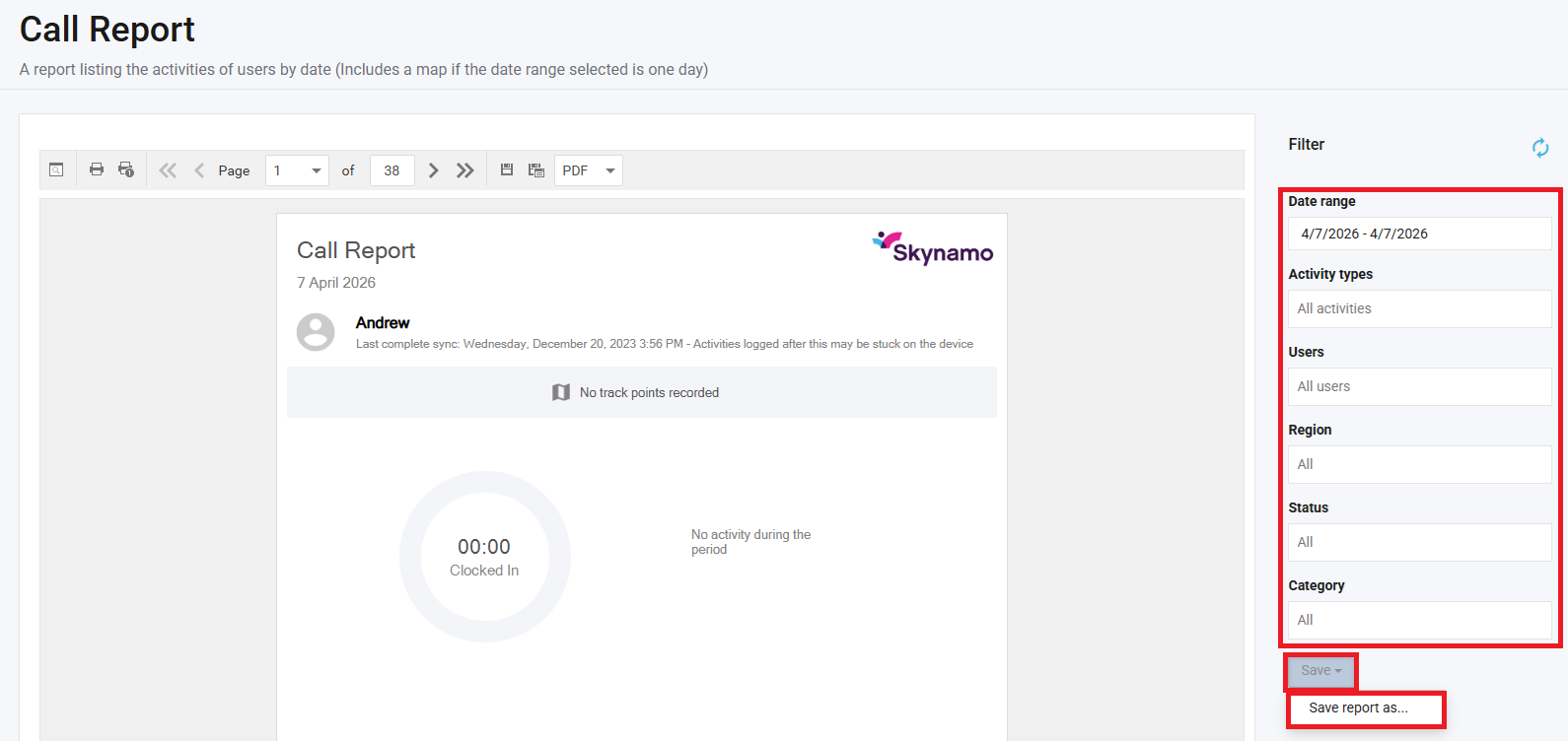 How to set up automated reports
